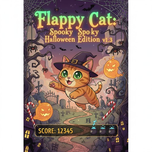 Flappy Cat: Spooky Halloween Edition v1.3