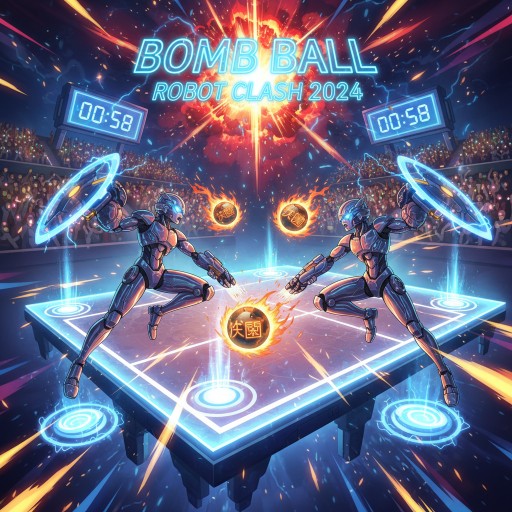 Bomb Ball: Robot Clash 2024